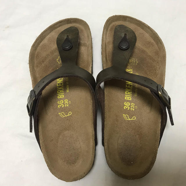 BIRKENSTOCK(ビルケンシュトック)のビルケンシュトック サンダル ギゼ BIRKENSTOCK GIZEH ブラウン レディースの靴/シューズ(サンダル)の商品写真