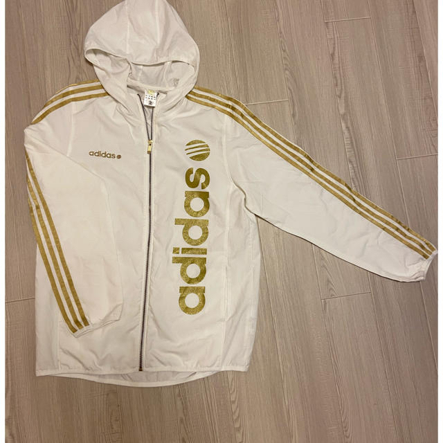 adidas - 〈美品✨〉 adidas 白金ジャージの通販 by More|アディダス