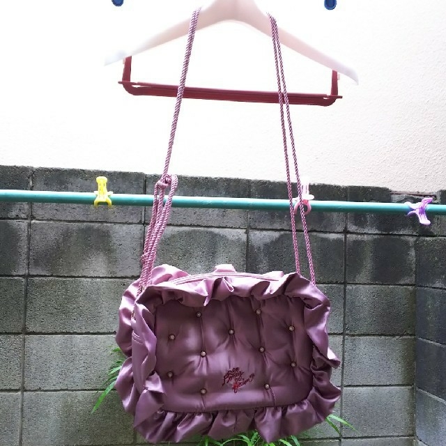Honey Salon(ハニーサロン)のハニーサロン◆ピローバッグ◆ピンク レディースのバッグ(ショルダーバッグ)の商品写真