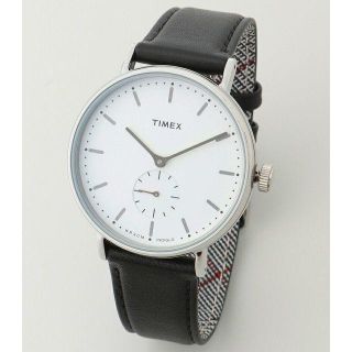 タイメックス(TIMEX)のTIMEX 新品 FAIRFIELD フェアフィールド TW2R38000 白黒(腕時計(アナログ))