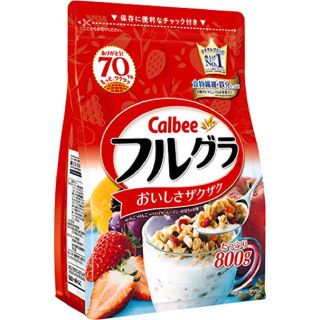 カルビー(カルビー)の【みにあ様】カルビー フルグラ900ｇ×6袋　フルーツグラノーラ(菓子/デザート)