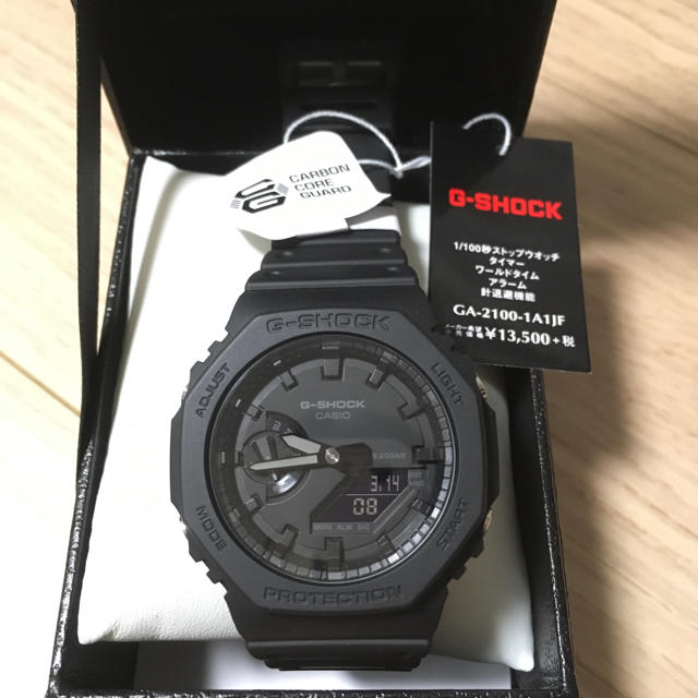 正規店仕入れの G-SHOCK - 品薄モデル GA-2100-1A1AJF カシオ G-SHOCK 腕時計(アナログ)