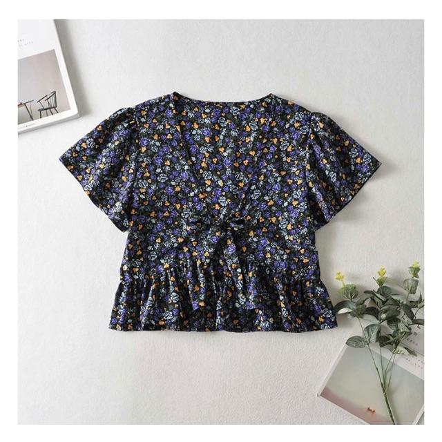 ZARA - 1810＊S/S 花柄 ブラウスの通販 by 🔸正規🔸海外select shop ...