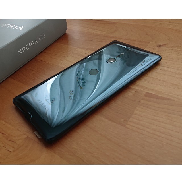 新品simフリー XPERIA XZ3ソニー グリーン緑/ドコモau格安sim可