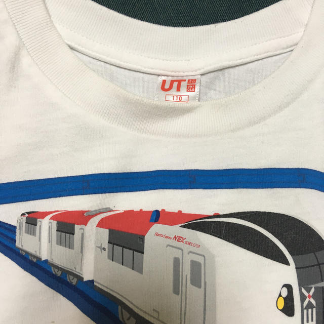 UNIQLO(ユニクロ)のプラレール  特急　半袖　Tシャツ　成田エクスプレス　サンダー バード　ラピート キッズ/ベビー/マタニティのキッズ服男の子用(90cm~)(Tシャツ/カットソー)の商品写真