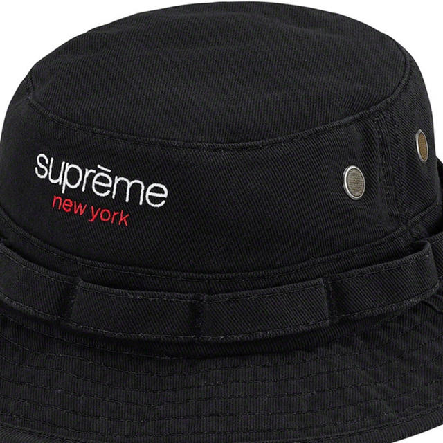 Supreme 20SS  Contrast Boonie   黒　S/M  新 1