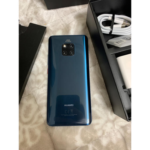 【美品】Huawei Mate 20 Pro  (Blue) Sim-free版