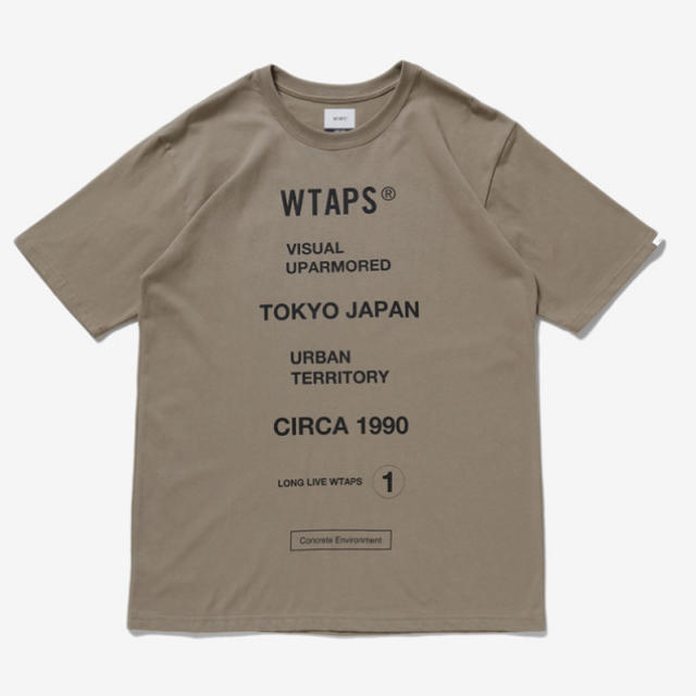 W)taps(ダブルタップス)のXL オリーブ wtaps circa ダブルタップス Tシャツ 20SS 新品 メンズのトップス(Tシャツ/カットソー(半袖/袖なし))の商品写真