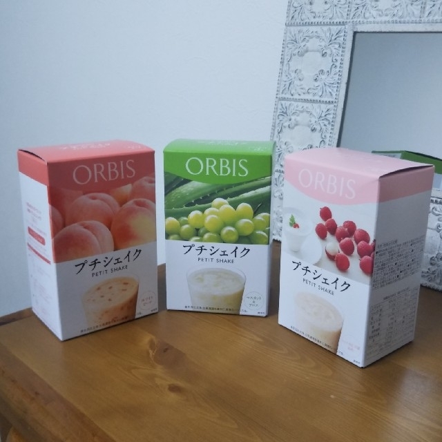 ORBIS(オルビス)のORBIS　プチシェイク　3種×2袋　6袋セット　ダイエット　匿名配送 コスメ/美容のダイエット(ダイエット食品)の商品写真