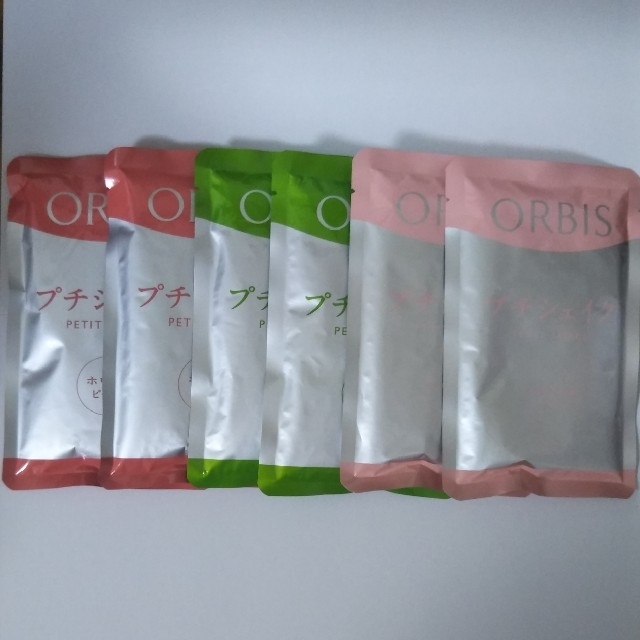 ORBIS(オルビス)のORBIS　プチシェイク　3種×2袋　6袋セット　ダイエット　匿名配送 コスメ/美容のダイエット(ダイエット食品)の商品写真