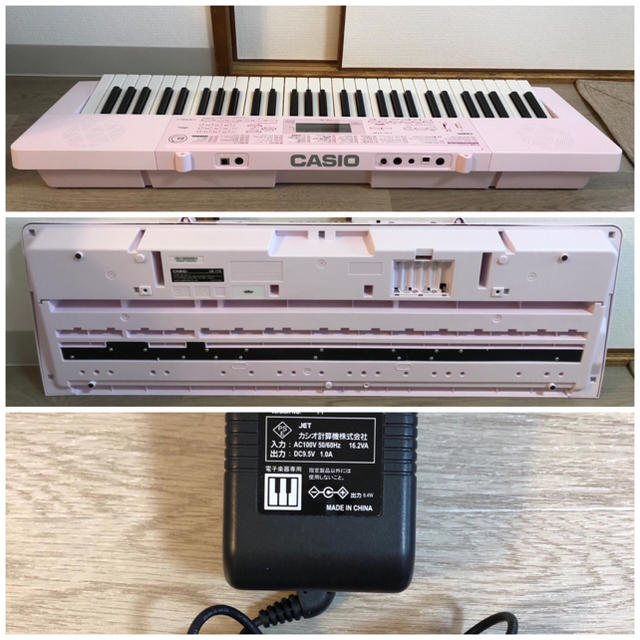 CASIO(カシオ)のCASIO 光ナビ電子キーボード　LK-115 楽器の鍵盤楽器(電子ピアノ)の商品写真