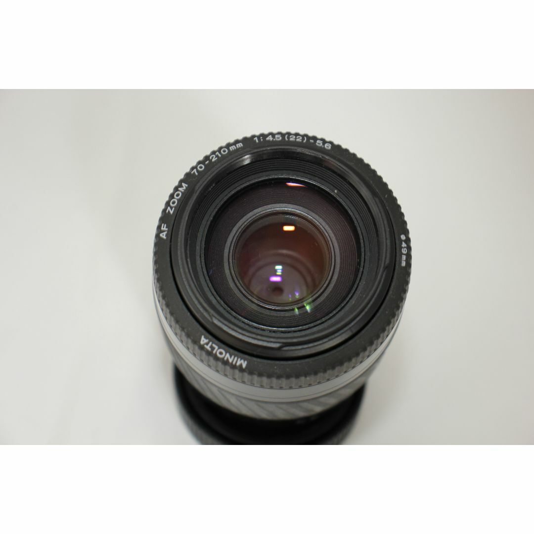KONICA MINOLTA(コニカミノルタ)のソニー用 ミノルタ AF 70-210mm F4.5-5.6 Macro スマホ/家電/カメラのカメラ(レンズ(ズーム))の商品写真