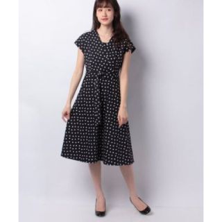 アナイ(ANAYI)の超美品 ANAYI アナイ 2018SS ワンピース 36(ひざ丈ワンピース)