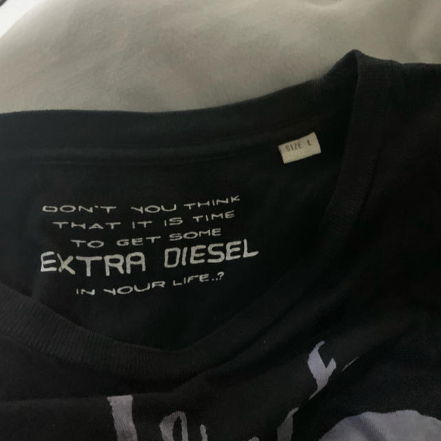 DIESEL(ディーゼル)のEXTRA DIESEL黒Tシャツ メンズのトップス(Tシャツ/カットソー(半袖/袖なし))の商品写真