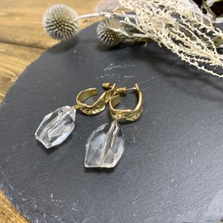 イエナ(IENA)のcrystal pierce ♡(ピアス)