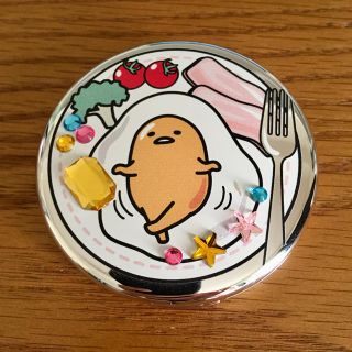 グデタマ(ぐでたま)のぐでたま  手鏡  サンリオ ☆ 新品(キャラクターグッズ)