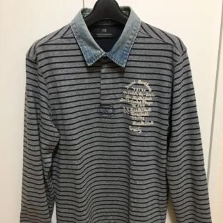 スコッチアンドソーダ(SCOTCH & SODA)のスコッチアンドソーダ SCOTCH＆SODA ロンT 長袖シャツ　デニム　襟(Tシャツ/カットソー(七分/長袖))