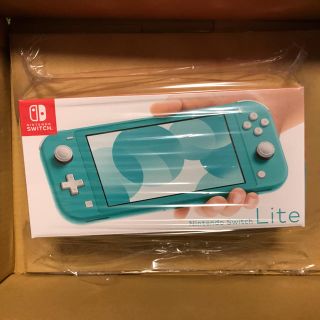 ニンテンドースイッチ(Nintendo Switch)の【新品未使用】Nintendo Switch Lite ターコイズ(携帯用ゲーム機本体)