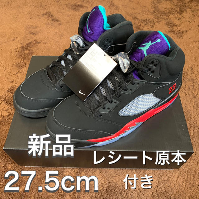 新品未使用　Air Jordan 5 TOP3