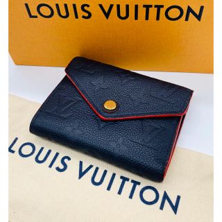 ルイヴィトン(LOUIS VUITTON)の⭐️ 美品 ルイ・ヴィトン アンプラント ヴィクトリーヌ コンパクト 折り財布(財布)