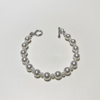 キャピタル(KAPITAL)のpearl beads bracelet パールビーズブレスレット(ブレスレット)