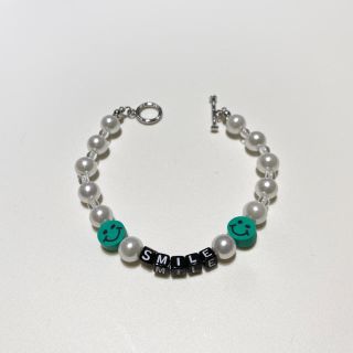 キャピタル(KAPITAL)のpearl beads bracelet パールビーズブレスレット(ブレスレット)