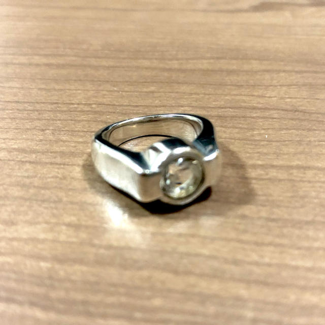 silver925・クリアクオーツring