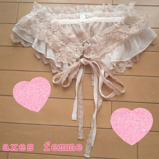 アクシーズファム(axes femme)のaxes femme レース襟(マフラー/ショール)