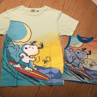 ピーナッツ(PEANUTS)の子供とお揃い♪スヌーピーペアルック(Tシャツ/カットソー(半袖/袖なし))