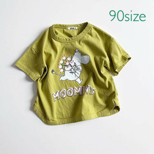 ムーミン花束tシャツ グリーン 90sizeの通販 By Mimi 値下げ不可ですm M ラクマ