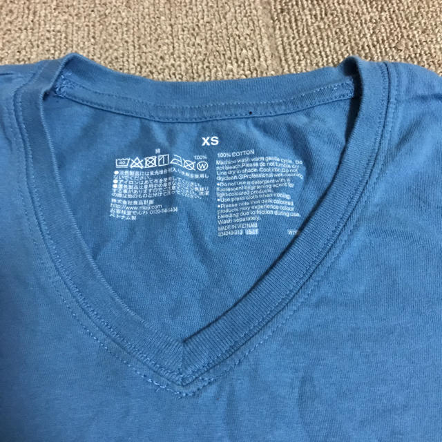 MUJI (無印良品)(ムジルシリョウヒン)のTシャツ  XS レディースのトップス(Tシャツ(半袖/袖なし))の商品写真