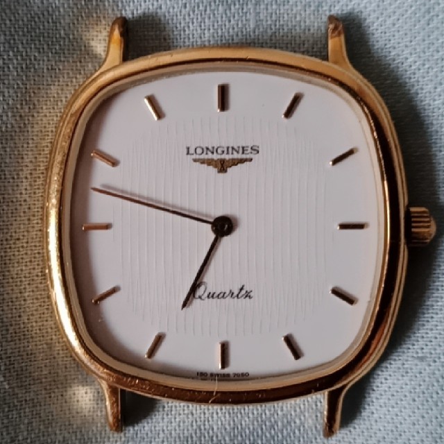 LONGINES(ロンジン)の0103 LONGINES ロンジン 2針 クオーツ 腕時計 動作品 スイス製 メンズの時計(腕時計(アナログ))の商品写真