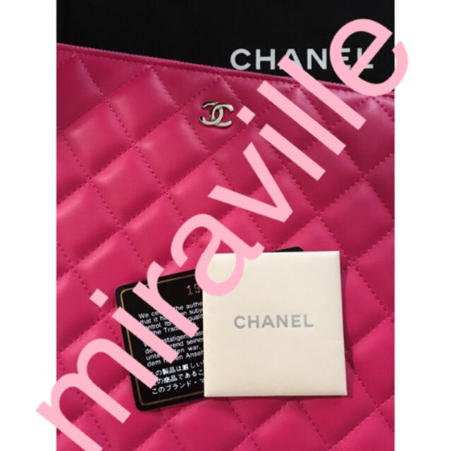 CHANEL(シャネル)のCHANEL❤️フューシャピンククラッチBAG✨ レディースのバッグ(ハンドバッグ)の商品写真