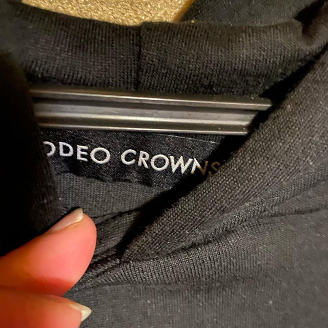 RODEO CROWNS(ロデオクラウンズ)の❤RODEO CROWNS王冠、ロゴありパーカーワンピース❤ レディースのワンピース(ひざ丈ワンピース)の商品写真