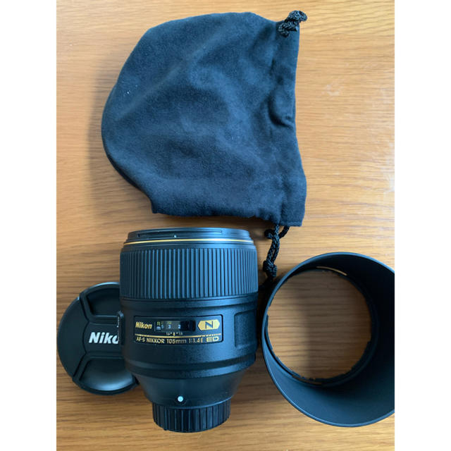 Nikon(ニコン)のAF-S NIKKOR 105mm f/1.4E ED 美品 スマホ/家電/カメラのカメラ(レンズ(単焦点))の商品写真