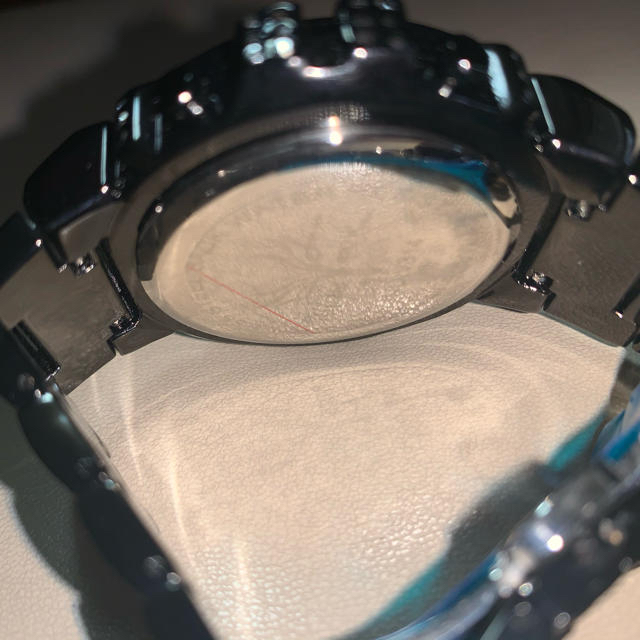 ミスフォックス　全面フルCZダイヤ カスタム腕時計 メンズウォッチ ブラック