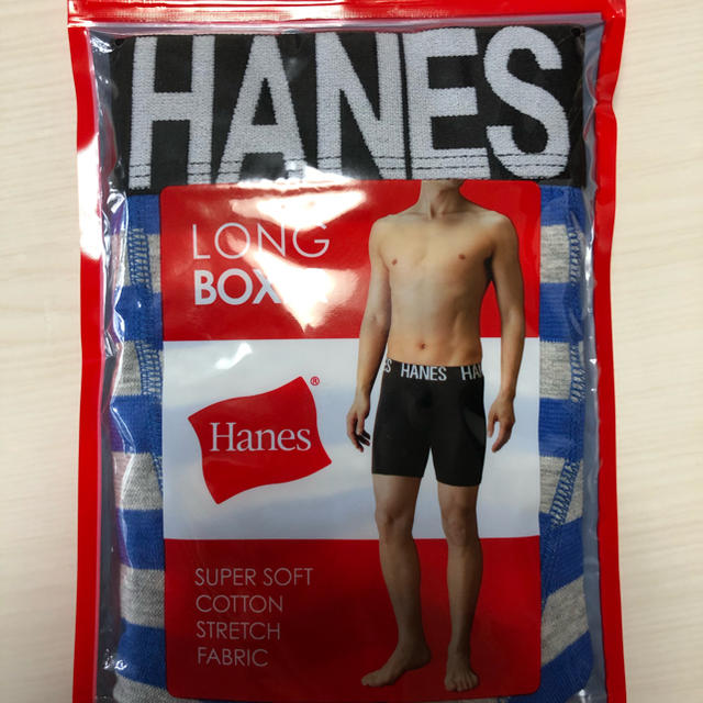Hanes(ヘインズ)のボクサーパンツ　(HANESロング) メンズのアンダーウェア(ボクサーパンツ)の商品写真