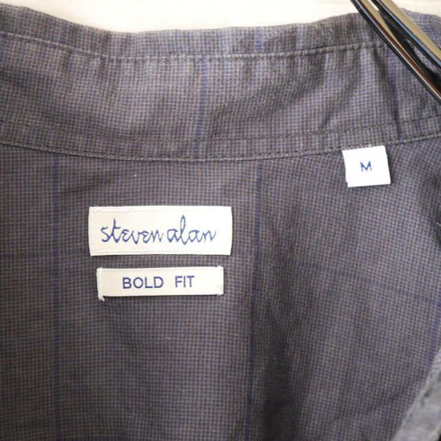 steven alan(スティーブンアラン)のSteven Alan BOLD FITシャツ コットンシルク メンズのトップス(シャツ)の商品写真