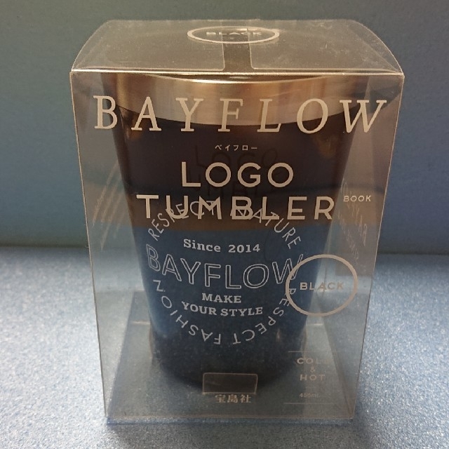 BAYFLOW(ベイフロー)のBAYFLOW  ベイフロー タンブラー ブラック インテリア/住まい/日用品のキッチン/食器(タンブラー)の商品写真