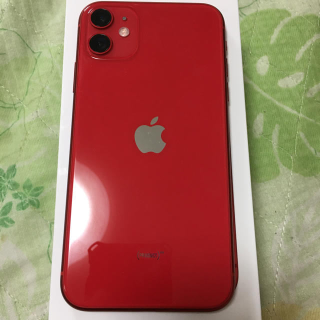 iPhone - SIMフリーiPhone11 64GB product red