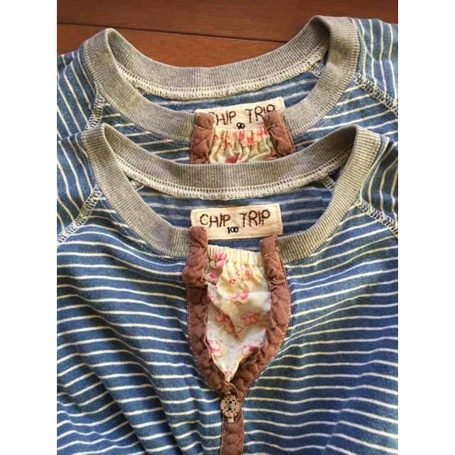 CHIP TRIP(チップトリップ)のチップトリップ　お揃い　90 100 キッズ/ベビー/マタニティのキッズ服女の子用(90cm~)(ワンピース)の商品写真