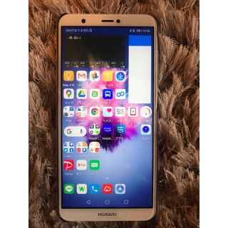 アンドロイド(ANDROID)のHuawei nova lite2 ゴールド　本体のみ(スマートフォン本体)