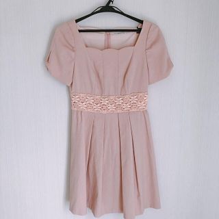 ウィルセレクション(WILLSELECTION)のウィルセレクション♡ピンクワンピース(ミニワンピース)