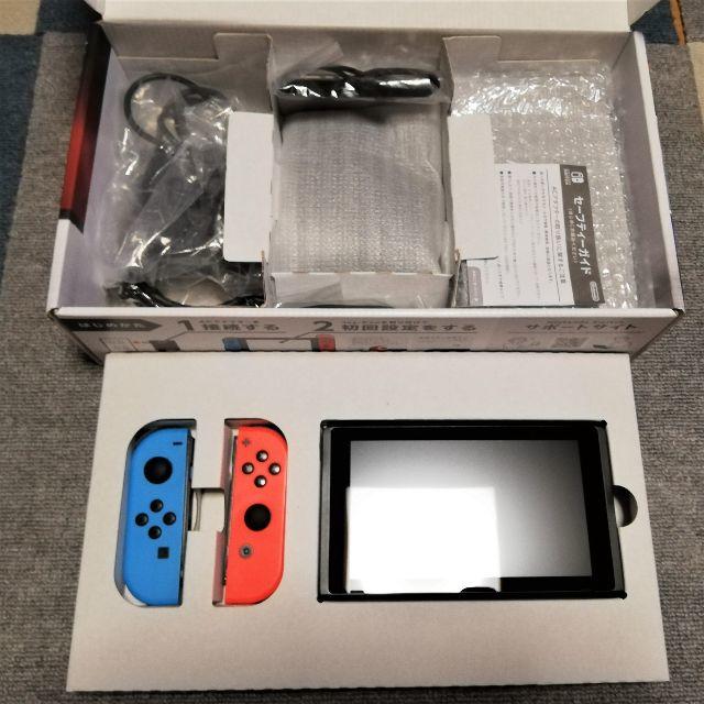 【保証あり】任天堂 スイッチ ネオンブルー/ネオンレッド - 1