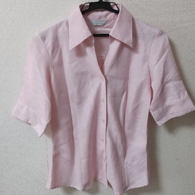 しまむら 美品 9号 ピンク半袖シャツの通販 By Reika S Shop シマムラならラクマ