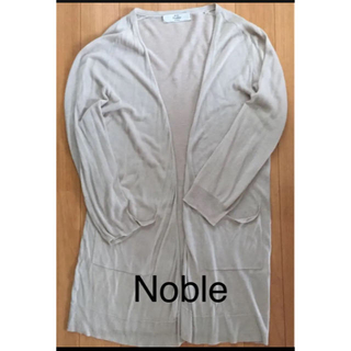 スピックアンドスパンノーブル(Spick and Span Noble)のSpick&Span Noble カーディガン 美品(カーディガン)