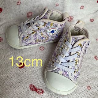 コンバース(CONVERSE)のコンバース　ラプンツェル柄　13cm(スニーカー)