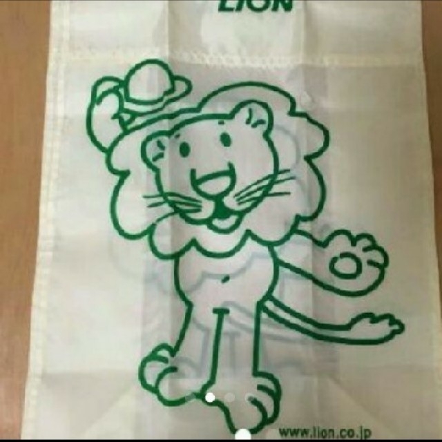 LION(ライオン)の◆新品◆ノベルティ◆非売品◆LION  エコバッグ　ライオンちゃん レディースのバッグ(エコバッグ)の商品写真