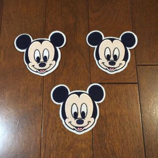 ディズニー(Disney)のベビーミッキー ワッペン セット(各種パーツ)