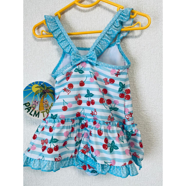 西松屋(ニシマツヤ)のキッズ水着100センチ キッズ/ベビー/マタニティのキッズ服女の子用(90cm~)(水着)の商品写真